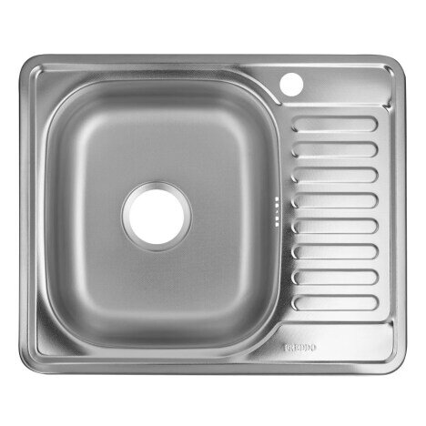 Chiuveta pentru bucatarie Freddo ERT-SN9029S, Cuva stanga, Inox, 60x50cm